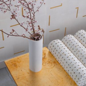 Chi linen roll cushion cover with filling