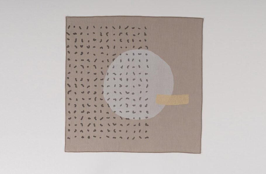 BOJA beige table runner + napkins - Image 4