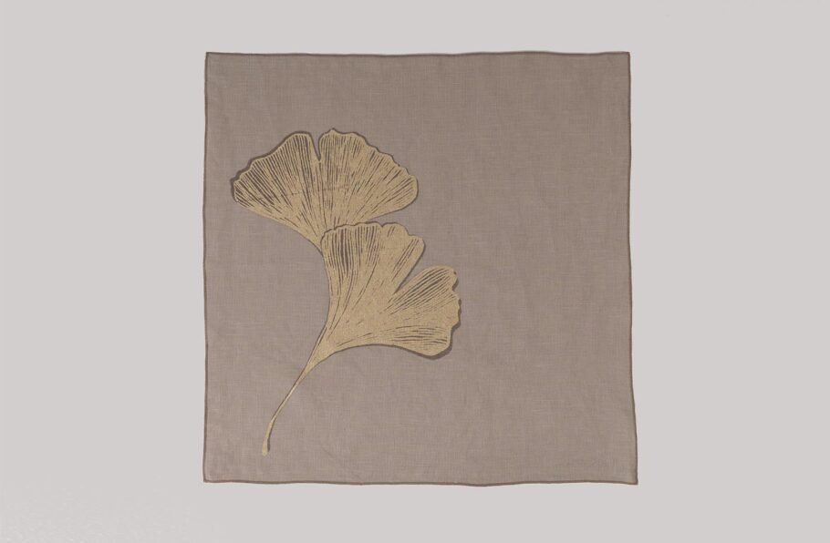 GINKGO beige napkins - Image 4