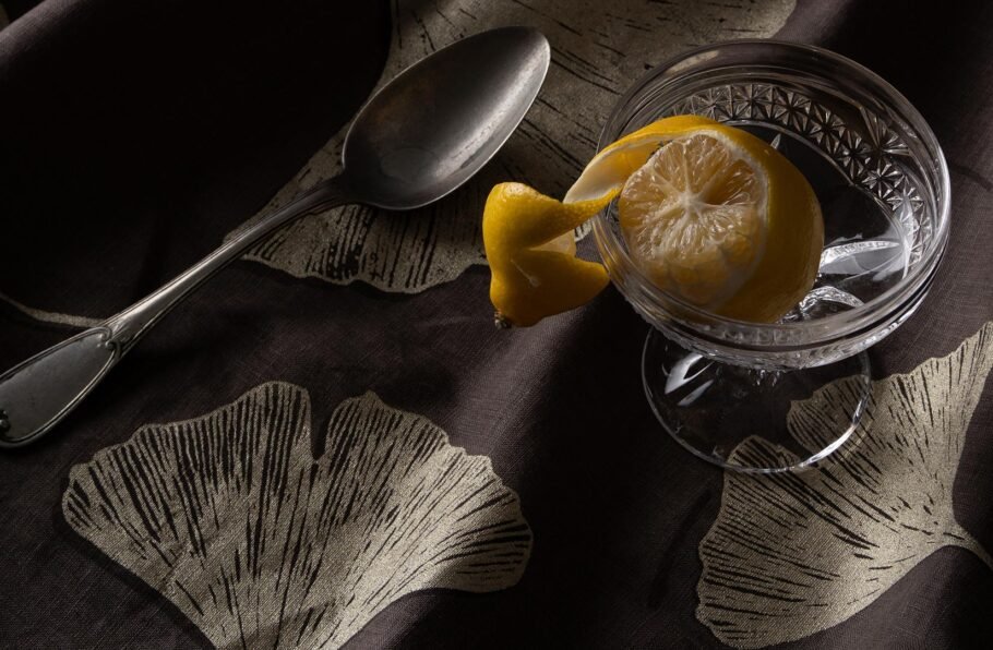 GINKGO taupe tablecloth - Image 2