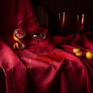 MARA coral tablecloth
