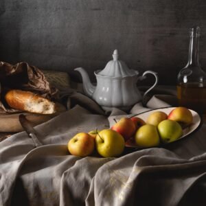 MILA beige tablecloth