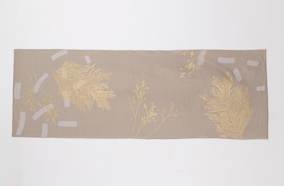MILA beige table runner + napkins - Image 5