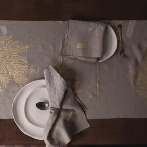 MILA beige table runner